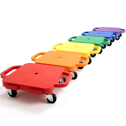 Connect-A-Scooters Board – Interlocking Team Scooter for Group Play & PE Activities