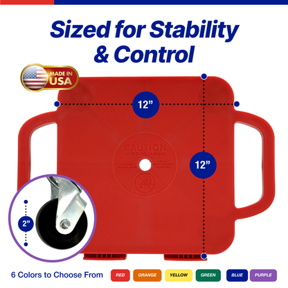 Connect-A-Scooters Board – Interlocking Team Scooter for Group Play & PE Activities