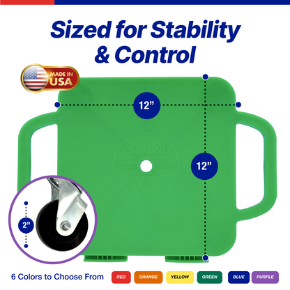 Connect-A-Scooters Board – Interlocking Team Scooter for Group Play & PE Activities