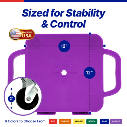 Connect-A-Scooters Board – Interlocking Team Scooter for Group Play & PE Activities