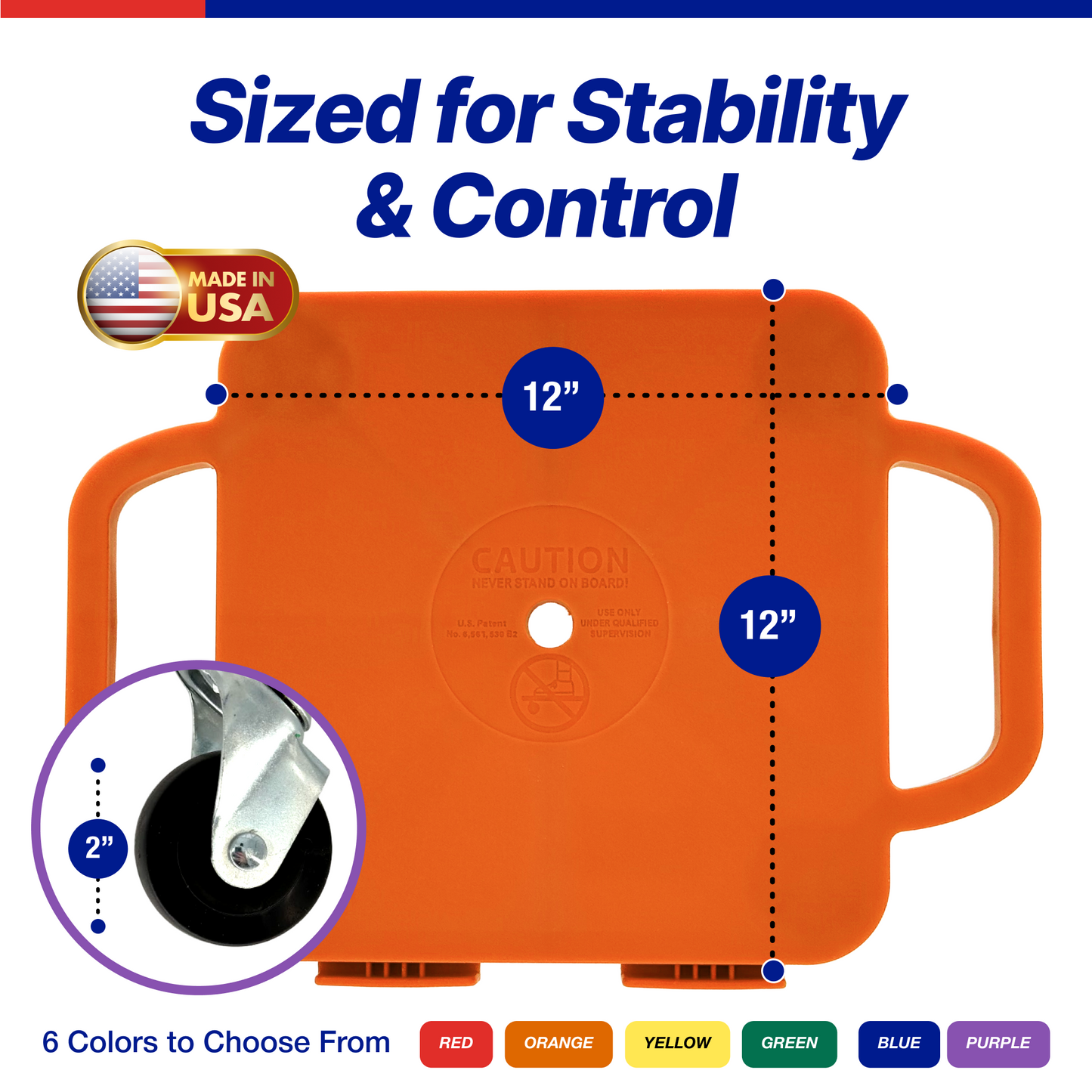 Connect-A-Scooters Board – Interlocking Team Scooter for Group Play & PE Activities