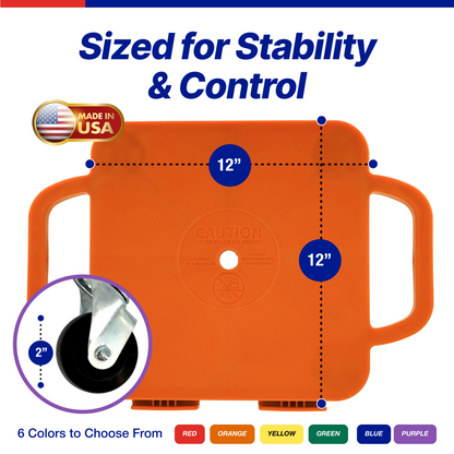 Connect-A-Scooters Board – Interlocking Team Scooter for Group Play & PE Activities