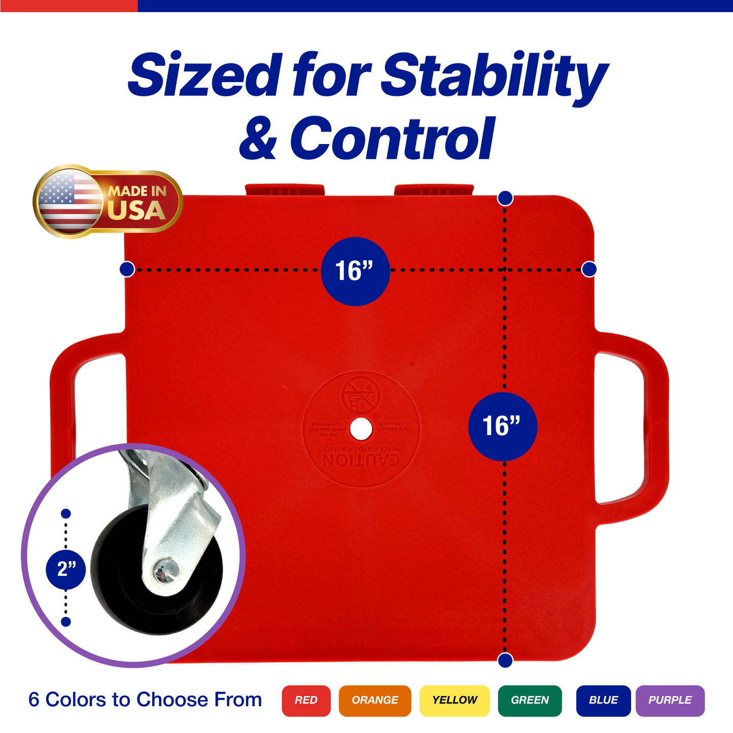 Connect-A-Scooters Board – Interlocking Team Scooter for Group Play & PE Activities