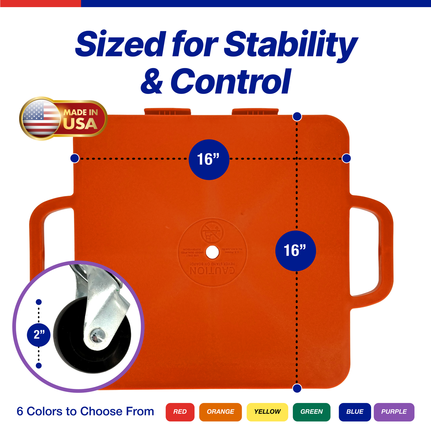 Connect-A-Scooters Board – Interlocking Team Scooter for Group Play & PE Activities