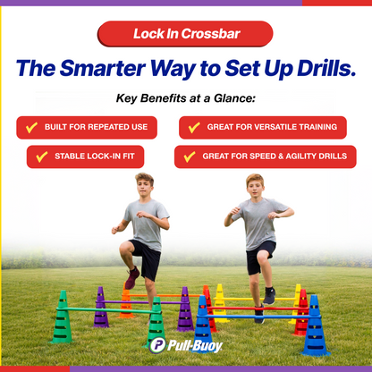 SlotCones Multi-Use Agility Cones for School PE Programs