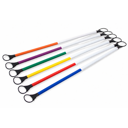 Ultimate Breakaway ConeCrossbars – Magnetic Agility Training Bars for Cones, 1” x 36” High Impact Plastic  (Set of 6)